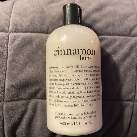 Philosophy Other - NEW Philosophy Cinnamon Buns 16 oz Shampoo, Shower Gel & Bubble Bath NICE!!